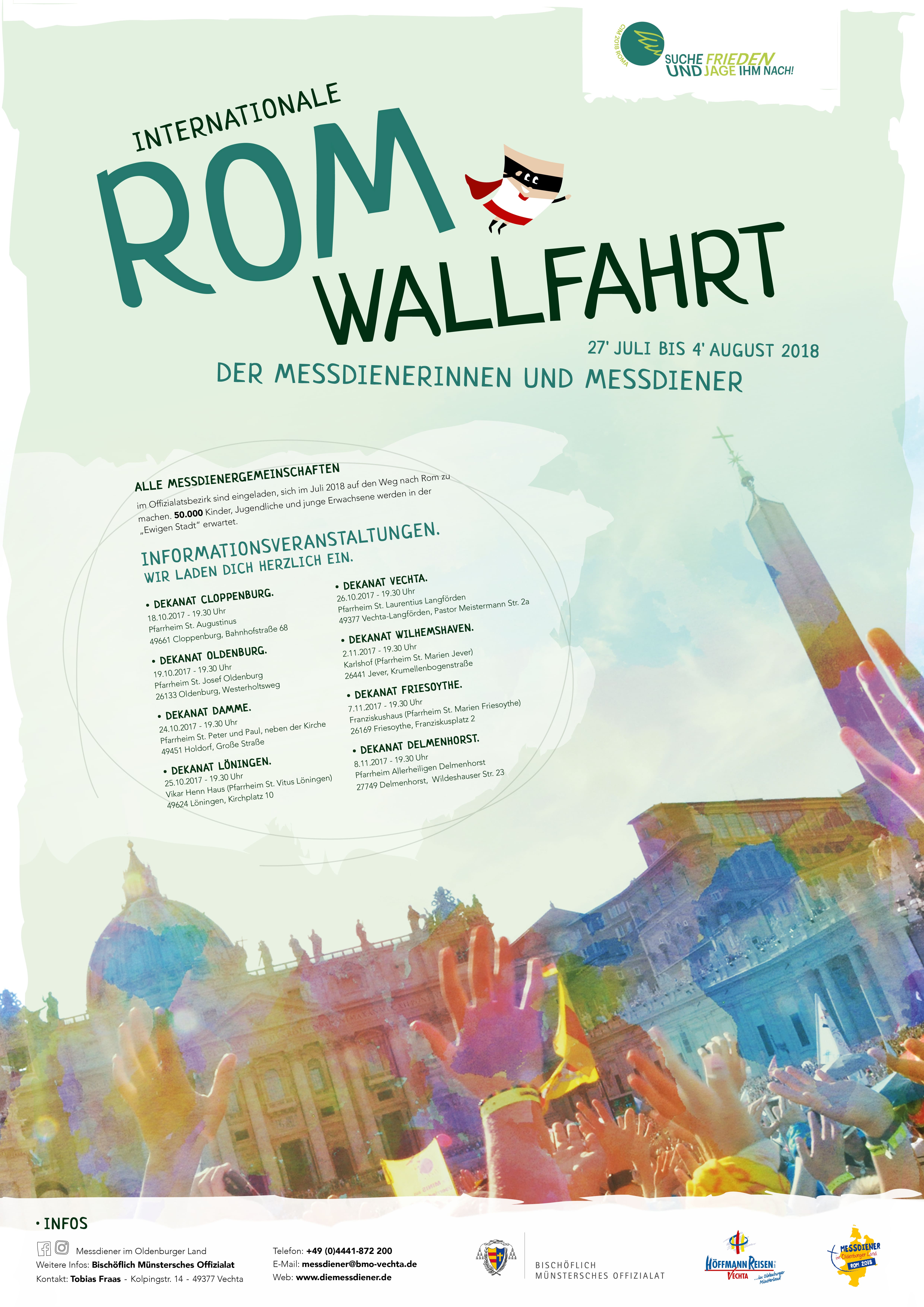 Plakat Romwallfahrt