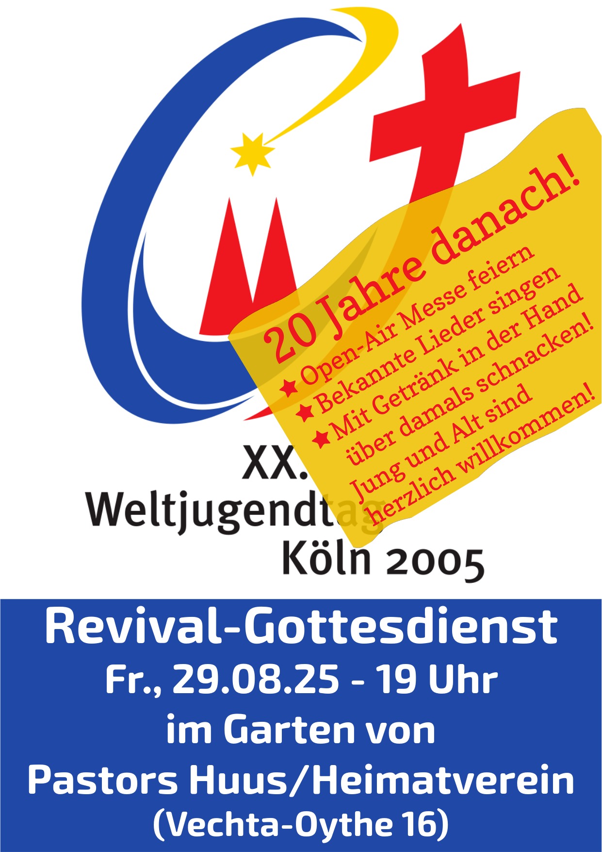 WJT Gottesdienst Plakat