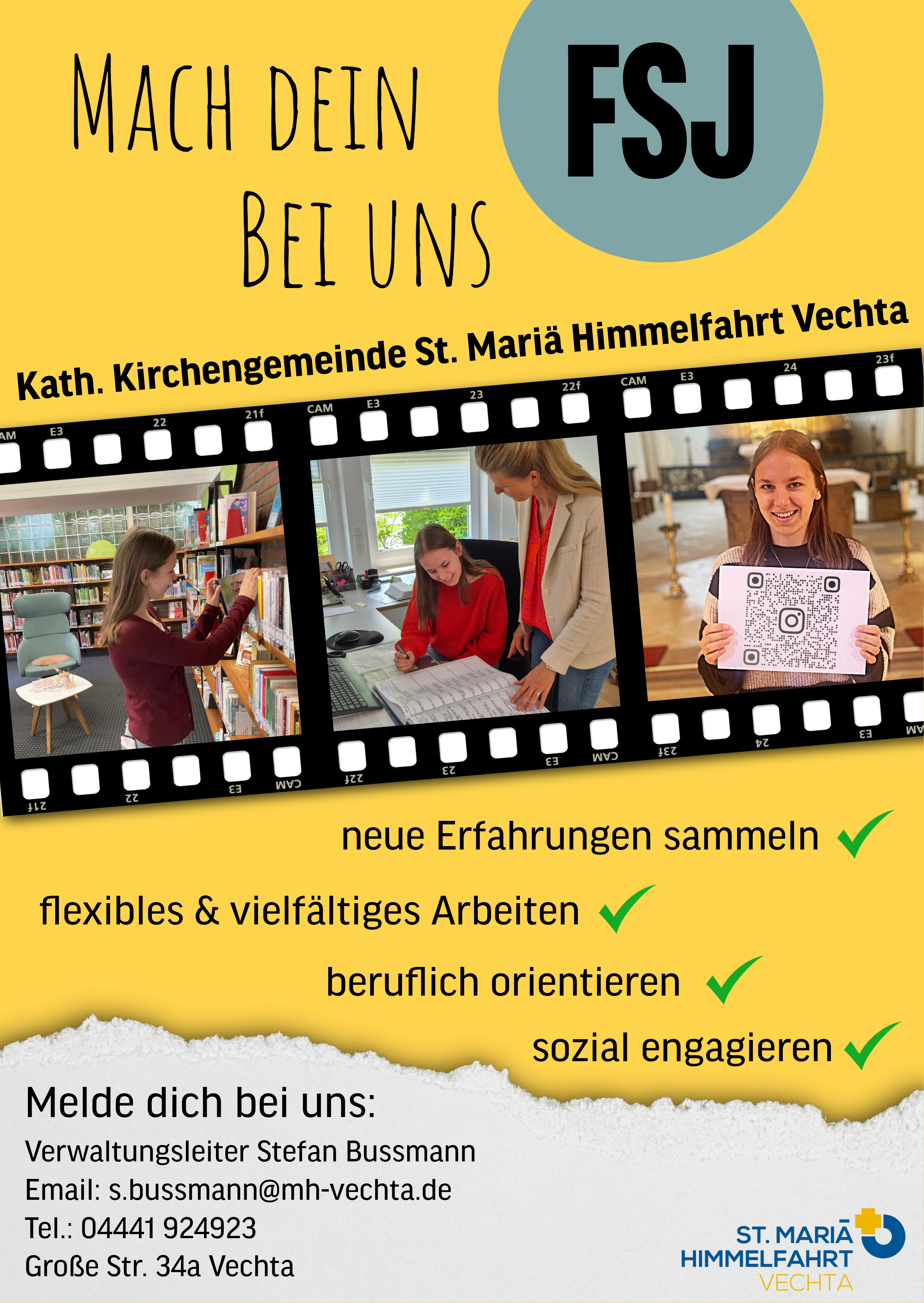 Werbung FSJ